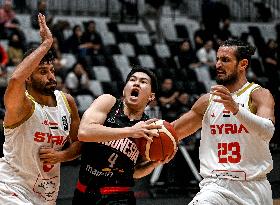 (SP)INDONESIA-JAKARTA-BASKETBALL-INVITATIONAL-INDONESIA PATRIOTS VS SYRIA