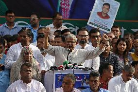 BNP Rally To Protest The Verdict Against Tarique Rahman - Dhaka