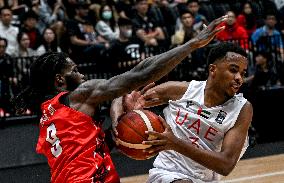 (SP)INDONESIA-JAKARTA-BASKETBALL-INVITATIONAL-IDN VS UAE