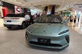 Customers Shop At NIO Store in Shanghai