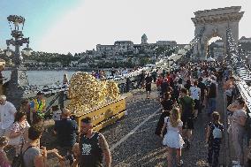 HUNGARY-BUDAPEST-CHAIN BRIDGE-REOPEN