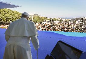 Pope Francis Celebrates The Way of the Cross - Lisbon