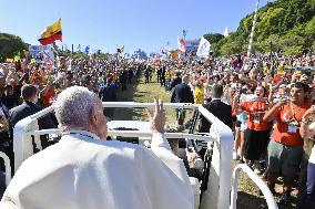 Pope Francis Celebrates The Way of the Cross - Lisbon