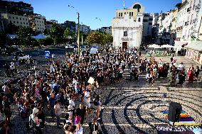 Protest Against World Youth Day - Lisbon