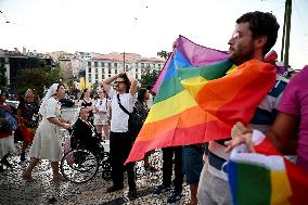 Protest Against World Youth Day - Lisbon