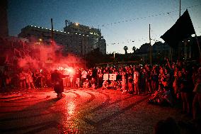 Protest Against World Youth Day - Lisbon