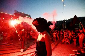 Protest Against World Youth Day - Lisbon