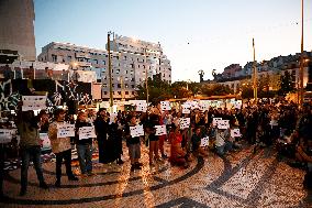 Protest Against World Youth Day - Lisbon