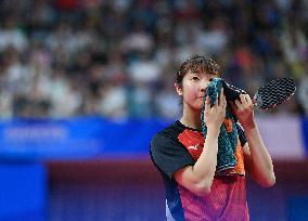 (Chengdu Universiade)CHINA-CHENGDU-WORLD UNIVERSITY GAMES-TABLE TENNIS(CN)