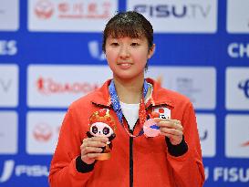 (Chengdu Universiade)CHINA-CHENGDU-WORLD UNIVERSITY GAMES-TABLE TENNIS(CN)