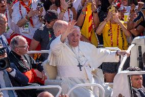 Pope Francis Celebrates The Way of the Cross - Lisbon