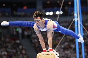 (Chengdu Universiade)CHINA-CHENGDU-WORLD UNIVERSITY GAMES-ARTISTIC GYMNASTICS(CN)