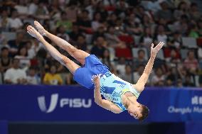 (Chengdu Universiade)CHINA-CHENGDU-WORLD UNIVERSITY GAMES-ARTISTIC GYMNASTICS(CN)