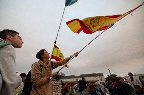 Pope Francis During Rosary Ceremony - Fatima