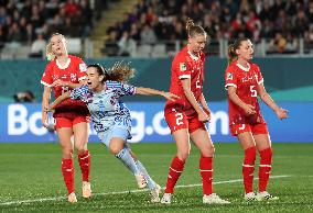 (SP)NEW ZEALAND-AUCKLAND-2023 FIFA WOMEN'S WORLD CUP-ROUND OF 16-SUI VS ESP
