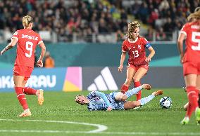 (SP)NEW ZEALAND-AUCKLAND-2023 FIFA WOMEN'S WORLD CUP-ROUND OF 16-SUI VS ESP