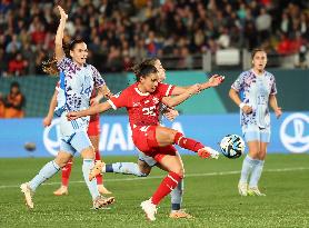 (SP)NEW ZEALAND-AUCKLAND-2023 FIFA WOMEN'S WORLD CUP-ROUND OF 16-SUI VS ESP