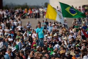 Pope Francis During Rosary Ceremony - Fatima