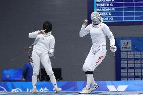 (Chengdu Universiade)CHINA-CHENGDU-WORLD UNIVERSITY GAMES-FENCING (CN)