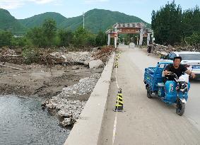 CHINA-BEIJING-FANGSHAN DISTRICT-EVACUATED PEOPLE-RETURN (CN)