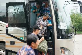 CHINA-BEIJING-FANGSHAN DISTRICT-EVACUATED PEOPLE-RETURN (CN)