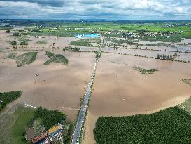 CHINA-JILIN-SHULAN-FLOOD-DISASTER RELIEF (CN)