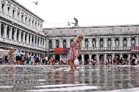 ITALY-VENICE-WATER LEVEL-RISING