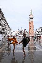 ITALY-VENICE-WATER LEVEL-RISING