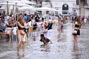 ITALY-VENICE-WATER LEVEL-RISING