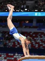 (Chengdu Universiade)CHINA-CHENGDU-WORLD UNIVERSITY GAMES-ARTISTIC GYMNASTICS (CN)