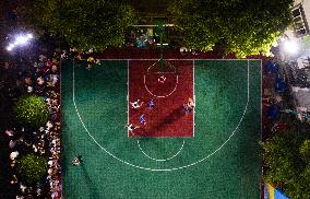 (SP)CHINA-HANGZHOU-BASKETBALL-LIFESTYLE (CN)