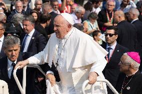 Pope Francis Visits Fatima - Portugal