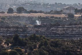 Cyprus : Fire At Alassa