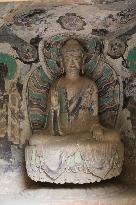 Bingling Cave Temple in Yongjing, China