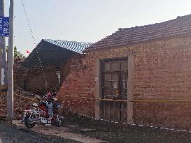 An Earthquake Occurred in Dezhou, China