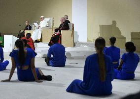 Pope Francis Celebrates WYD Vigil - Lisbon
