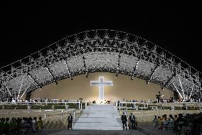 Pope Francis Celebrates WYD Vigil - Lisbon