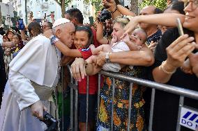 Pope Francis Celebrates WYD Vigil - Lisbon