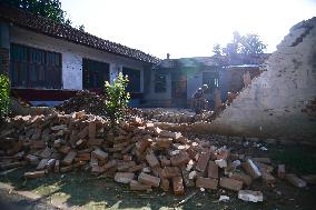 An Earthquake Occurred in Dezhou