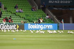 (SP)AUSTRALIA-MELBOURNE-FIFA-WOMEN'S WORLD CUP-ROUND OF 16-SWE VS USA