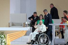 Pope Francis' World Youth Day Vigil - Lisbon