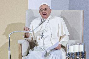 Pope Francis' World Youth Day Vigil - Lisbon