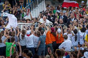 Pope Francis' World Youth Day Vigil - Lisbon