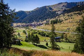 Pro-Migrant No Border Activists Camping Franco-Italian Border
