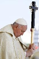 Pope Francis Leads The Mass for WYD - Lisbon