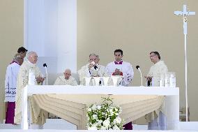 Pope Francis Leads The Mass for WYD - Lisbon