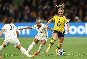 (SP)AUSTRALIA-MELBOURNE-2023 FIFA WOMEN'S WORLD CUP-ROUND OF 16-SWE VS USA