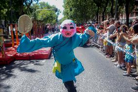 Lion Dance In The Streets - Madrid