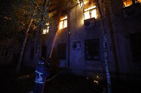 RUSSIA-UKRAINE-CONFLICT-ATTACK-FIRE