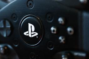 PlayStation And Thrustmaster Photo Illustrations